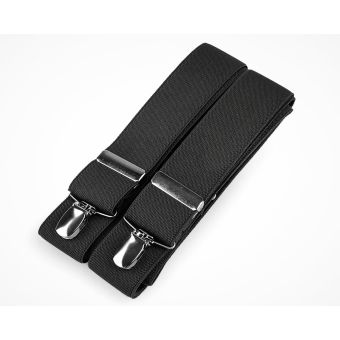 Šle pánské, délka 125cm, šíře 3,5cm, tvar X, tmavě šedé jednobarevné, 650253/52