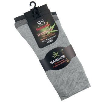 Ponožky zdravotní 43038, šedé, klasické, bez gumiček, dámské, vel. 39-42