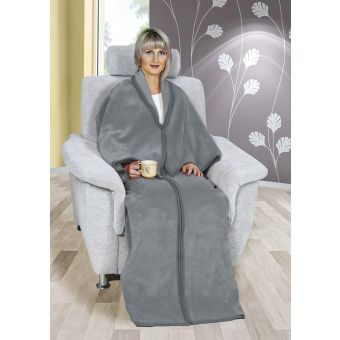 Televizní pytel KORALL MICRO, jednobarevný, světle šedý, 150x180cm