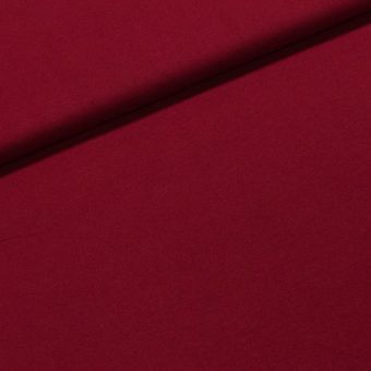 Bavlněný úplet TEPLÁKOVINA SP-GRETA 39 jednobarevná uni vínová, š.180cm (látka v metráži)