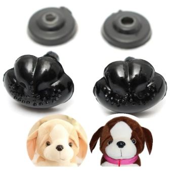 Bezpečnostní nos (čumáček), jednobarevný černý, 10x13mm