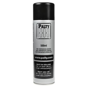 Automotive čalounické lepidlo ve spreji PALTY HIGH TEMPERATURE ADHESIVE, vysoká pevnost, odolné do 110 °C, 500 ml

