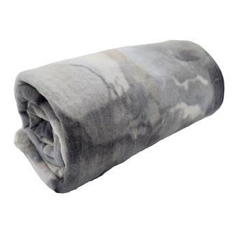 Deka fleece MyHouse MRAMOR ŠEDÝ, 150x200cm