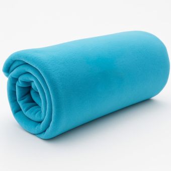 Deka fleece MyHouse UNI TYRKYSOVÁ jednobarevná, 150x200cm