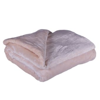 Deka z mikroflanelu MyHouse jednobarevná UNI SMETANOVÁ, 200x220cm