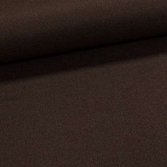Potahová látka / termoizolační závěs do dveří LUNA 27 tmavě hnědá, š.145cm (látka v metráži)