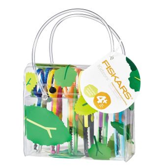 Dětské nůžky FISKARS tvarové v tašce 1003730, sada 6 kusů, délka 13,5 cm
