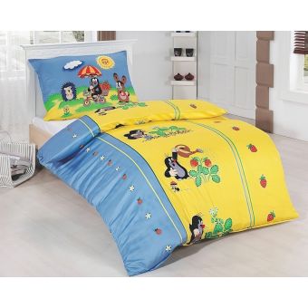 Dětské povlečení Matějovský KRTEK A JAHŮDKY (Krteček) (více rozměrů, materiálů)