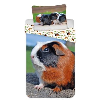 Dětské povlečení MORČE 02, fototisk, hnědé, bavlna hladká, 140x200cm + 70x90cm 