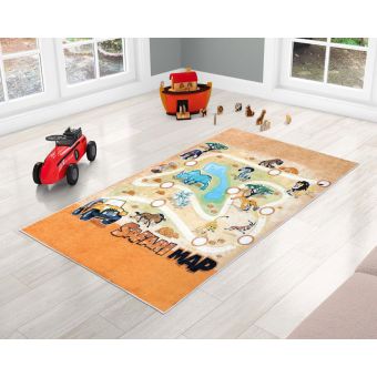 Dětský koberec, běhoun kusový 3D SAFARI, 80x150cm
