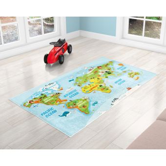 Dětský koberec, běhoun kusový 3D SVĚTADÍLY, 80x150cm