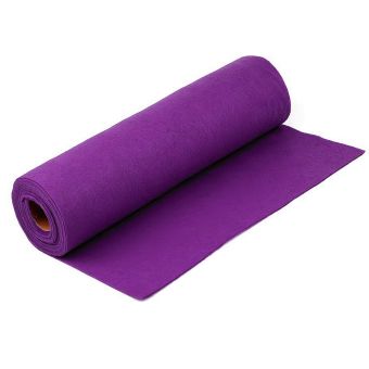 Filc / plsť 730123/15 jednobarevný, fialová gerbera, š. 41cm, 215g/m2, tloušťka 1-1,4mm (látka v metráži)