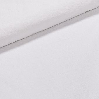 Froté s membránou 3320 2374 NEPROPUSTNÉ, jednobarevná bílá, š.205cm (látka v metráži)