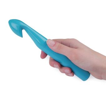 Háček na háčkování plastový 040250, velikost 25mm, délka 25cm