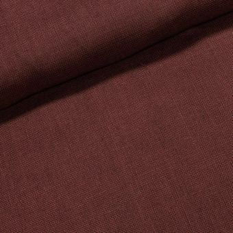 Juta technická (pytlovina), gramáž 365 g/m2, jemná, jednobarevná vínová (26), š.150cm (látka v metráži)