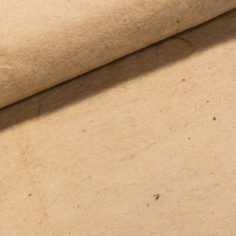 Jutová netkaná textilie, gramáž 300 g/m2, jednobarevná přírodní režná, š.100cm (látka v metráži)