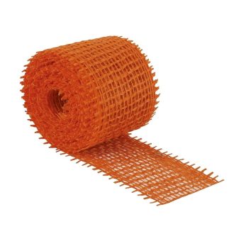 Jutový dekorační pásek ORANŽOVÝ 2520/160, šířka 4cm, návin 3m