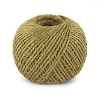 Jutový motouz, špagát OKROVÝ 2524/008, 200g, průměr 1,75mm, návin 130m