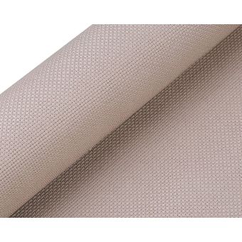 Vyšívací látka KANAVA 5 jednobarevná světle béžová 380634/3, š.50cm (látka v metráži)