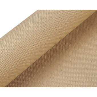 Vyšívací látka KANAVA 5 jednobarevná středně přírodní 380634/4, š.50cm (látka v metráži)