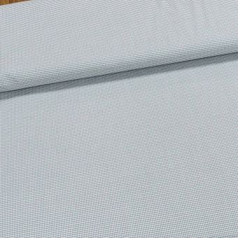 Košilovina bavlněná / batist, drobná šedo-bílá kostička, š.150cm (látka v metráži)