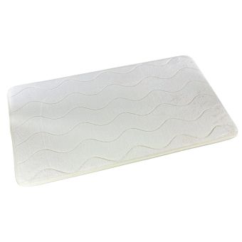 Koupelnová předložka mikrovlákno SUMBA 23, smetanové vlnky, 45x75cm