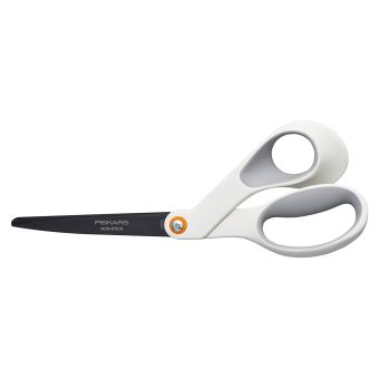 Krejčovské nůžky  FISKARS PREMIER titanové, Non stick, s měkkou ergonomickou rukojetí, celková délka 21 cm