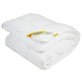 Zimní prošívaná termo přikrývka Dadka LUXUS SUPRA z dutého vlákna, bílá (více rozměrů, hmotností)