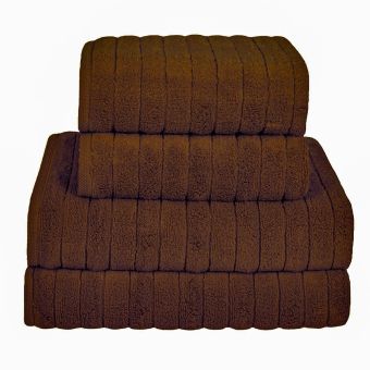 Mikrofroté ručník MIKRO DELUXE, hnědý, 50x95cm