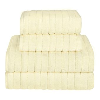 Mikrofroté ručník MIKRO DELUXE, krémový, 50x95cm