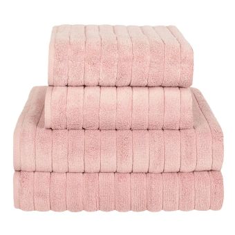 Mikrofroté ručník MIKRO DELUXE, pudrový, 50x95cm