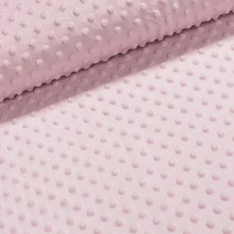 Minky 60701212 jednobarevná světle růžová, š.150cm (látka v metráži)