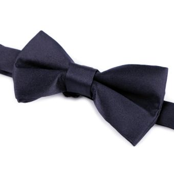 Motýlek dětský chlapecký modrá pařížská, saténový, 720693/8