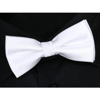 Motýlek pánský AMJ bílý MP001