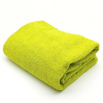 Plážová osuška BIG jednobarevná zelená, froté, 100x180cm