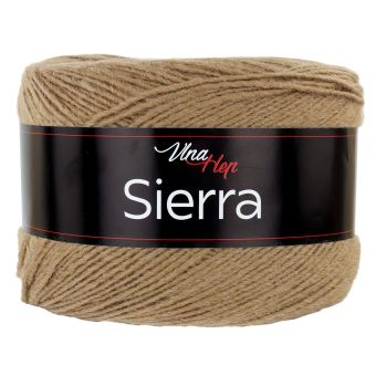 Pletací / háčkovací příze Vlna-Hep SIERRA 6405 béžová, jednobarevná, klasická 150g/450m