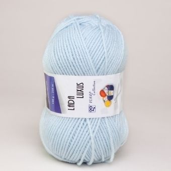 Pletací příze Vlnap LADA LUXUS 56220 světle modrá, klasická, 100g/230m