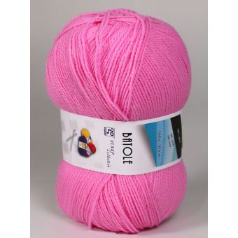 Pletací příze Vlnap BATOLE 52910 růžová, klasická, 100g/416m
