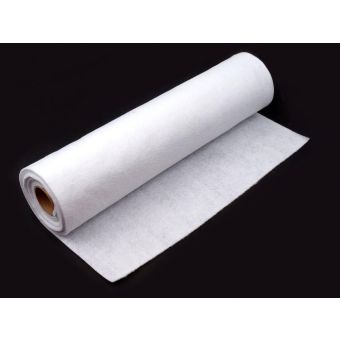 Filc / plsť 730123/1 jednobarevný, bílý, š. 41cm, 215g/m2, tloušťka 1-1,4mm (látka v metráži)