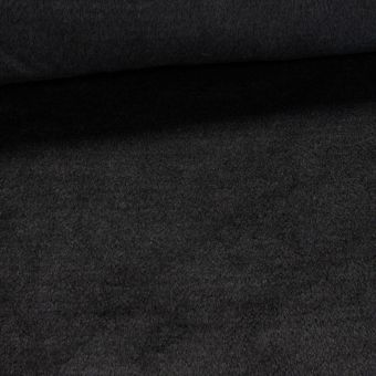 Plyš TERAN 989, tmavě šedý, šíře 150cm (metráž)