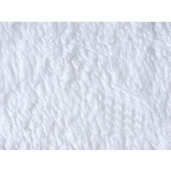Plyš hladký TREND 143, bílý, šíře 150cm (metráž)