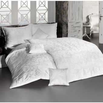 Povlečení Matějovský LOLITA BÍLÁ damašek, 140x220cm + 70x90cm