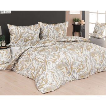 Povlečení Matějovský FIONA, láva, šedo-zlatá (více materiálů, rozměrů)