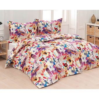 Povlečení Matějovský LENNY, skateboard, dívčí růžové, bavlna hladká digitál (více rozměrů)