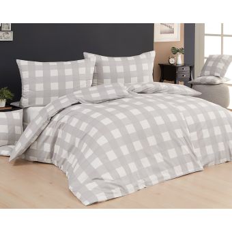 Povlečení Matějovský QUADRO GREY, šedá kostka (více materiálů, rozměrů)