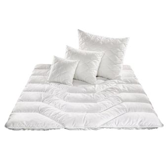 Set MEDICAL z dutého vlákna, prošívaný, přikrývka 140x200cm, polštář 70x90cm, normal (1000 + 1000g), v dárkové tašce