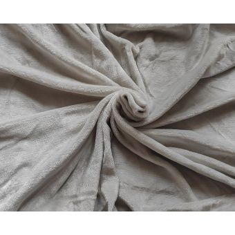 Prostěradlo MIKROFLANEL MyHOUSE 180x200cm, stříbrné