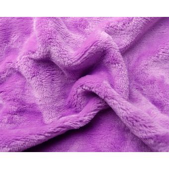 Prostěradlo MIKROFLANEL SLEEP WELL 90x200cm, lila