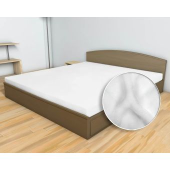 Prostěradlo MIKROFLANEL SLEEP WELL 180x200cm, bílé