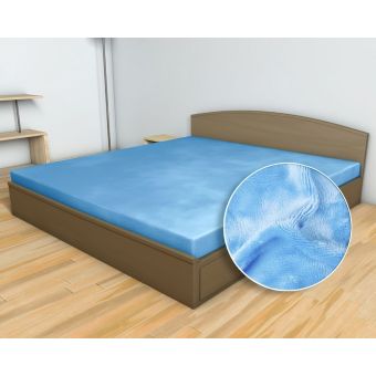 Dětské prostěradlo MIKROFLANEL SLEEP WELL 60x120cm do postýlky, světle modrá